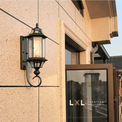 Đèn Gắn Tường Ngoài Trời Lồng Lục Giác Treo Thả LL-GT-001