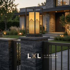 Đèn trụ cổng ngoài trời LL-CNC007 | LXL Lighting