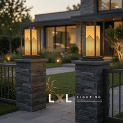 Đèn trụ cổng ngoài trời LL-CNC007 | LXL Lighting