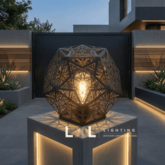 Đèn trụ cổng ngoài trời LL-CNC002 | LXL Lighting