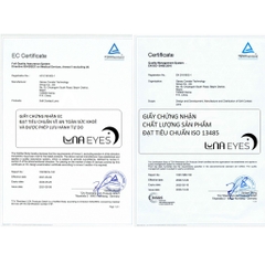 Khay Gương Hình Thú kèm dụng cụ đeo Lens LUNAEYES