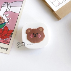 Khay gương vuông hoạt hình LUNA EYES kèm dụng cụ đeo
