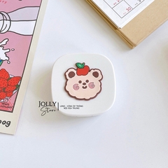 Khay gương vuông hoạt hình LUNA EYES kèm dụng cụ đeo