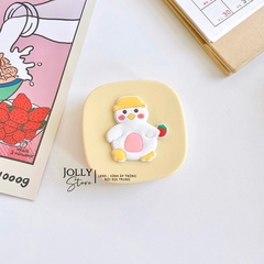 Khay gương vuông hoạt hình LUNA EYES kèm dụng cụ đeo