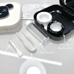 Khay gương gấu LUNA EYES kèm dụng cụ đeo