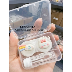 Khay gắn thú hộp vuông kèm dụng cụ đeo lens JOLLY