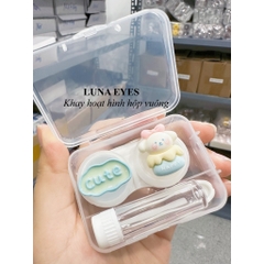Khay gắn thú hộp vuông kèm dụng cụ đeo lens JOLLY