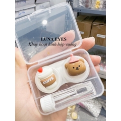 Khay gắn thú hộp vuông kèm dụng cụ đeo lens JOLLY