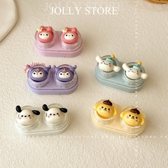 Khay đựng lens gắn thú JOLLY cute kèm dụng cụ đeo