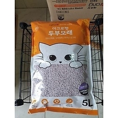 CÁT VỆ SINH ĐẬU PHỤ CHO MÈO ACROPET 5L HƯƠNG LAVENDER