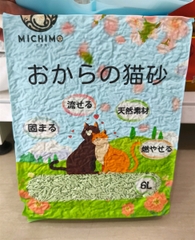 Cát đậu Michimo 6L Mix vị