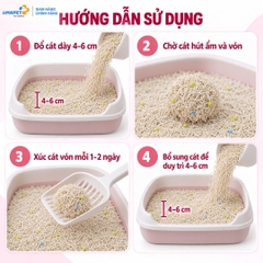 Cát đậu nành BUBR cho mèo 6.5L