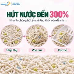 Cát đậu nành BUBR cho mèo 6.5L