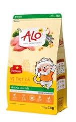 Hạt alo cho mèo 1kg vị thịt gà