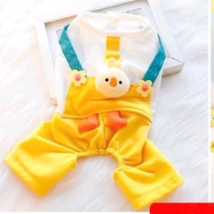 bộ áo liền yếm vàng con gà smlxl
