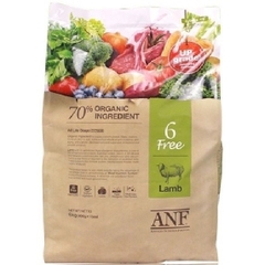 THỨC ĂN HẠT HỮU CƠ ANF 6 FREE CHO CHÓ VỊ CỪU 2KG BAO BÌ CHÍNH HÃNG