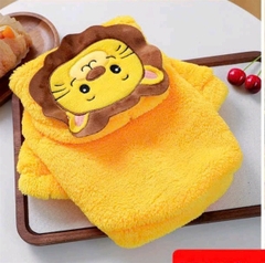 áo nỉ lông thú cưng sư tử smlxl