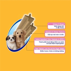 Bánh thưởng Pedigree Denta Stix hồng chó nhỏ 56g