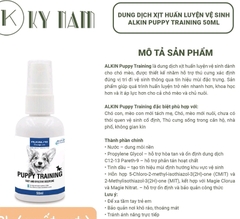 Xịt hướng dẫn đi vệ sinh Alkin