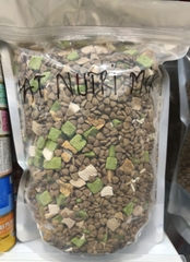 Hạt nutri mix gà cá cỏ gan 1kg