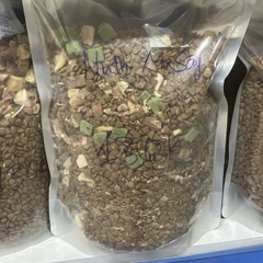 Hạt thức ăn Mix cho mèo mix thịt sấy - chiết