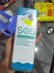 Sữa tắm SOS Chó/Mèo lông trắng 530ml xanh dương