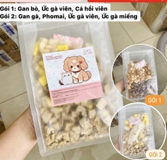 Thức ăn thịt sấy 150g_300g