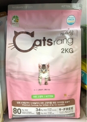 Hạt thức ăn Catsrang mèo con 2kg
