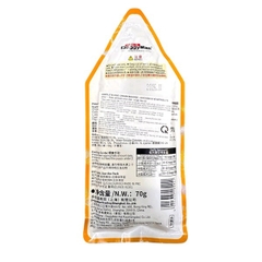Pate Doggyman sốt kem vị gà và rau củ cho chó 70g