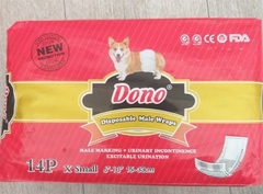 TÃ/BỈM DONO CHÓ ĐỰC XS 15-33CM