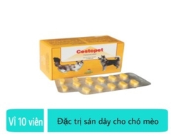 Cestopet tẩy giun chó/mèo 10kg