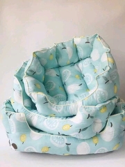 Đệm vuông xanh sz S