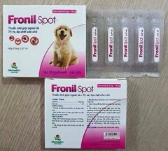 Nhỏ gáy Fronil Spot trị ve rận cho chó