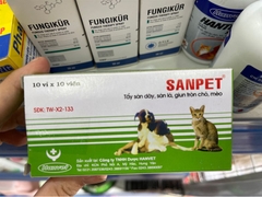 Sanpet tẩy giun chó/mèo 5kg