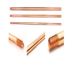 Cọc tiếp địa mạ đồng d16 dài 2 4m