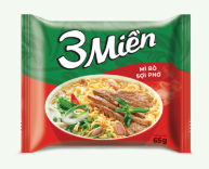 Mì bò sợi phở 3 miền 65g