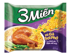 Mì gà sợi phở 3 miền 65g
