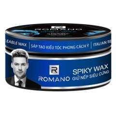 Sáp vuốt tóc Romano Spiky Wax giữ nếp siêu cứng 68g