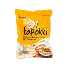 Bánh gạo Topokki nhân phô mai Hàn Quốc Sannadle 500g