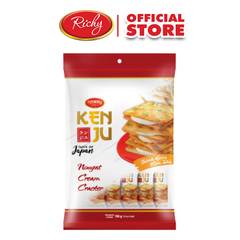 Bánh giòn kem dẻo Kenju Merry 186g