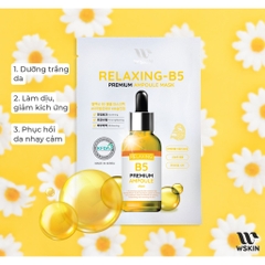 Mặt nạ Wskin dưỡng trắng, phục hồi, dưỡng ẩm 25ml Hàn Quốc