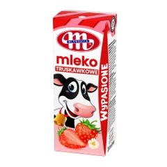 Sữa tươi Mleko vị dâu 200ml Ba Lan