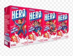 Sữa uống trái cây dâu Hero Vinamilk 110ml