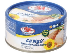 Cá ngừ ngâm dầu hướng dương Halong Canfoco 115g