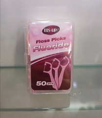 Tăm chỉ nha khoa Bis Up Fluoride 50 cây Hàn Quốc