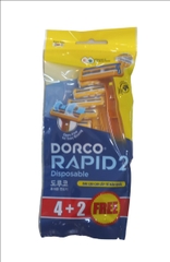 Set 4 +2 Free Dao cạo vàng 2 lưỡi Dorco 200YL