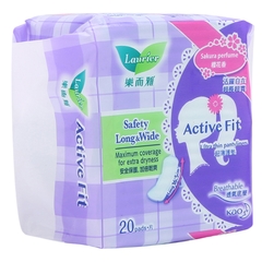 Băng vệ sinh Laurier ngày đầu - ngày cuối hương hoa anh đào 20M