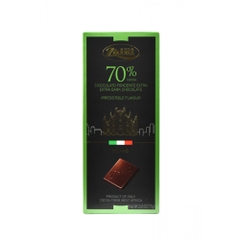 Socola đậm vị 70% cacao Fondente Extra Zàini Ý 75g
