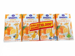 Sữa Smarta Grow trái cây hương cam 110ml