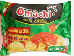 Mì Omachi Xốt Spaghetti bò bằm cà chua phô mai 91g*30 gói
